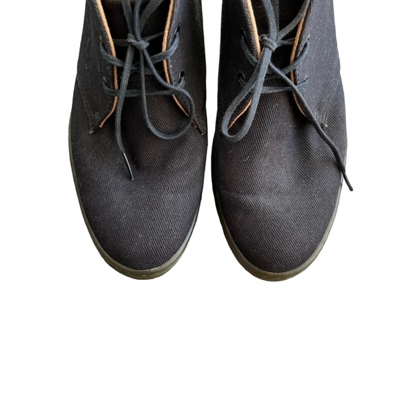 Dr. Martens - Black Daytona Round Toe Lace Up Ankle Desert Boots Sz 8 - Picture 3 of 11